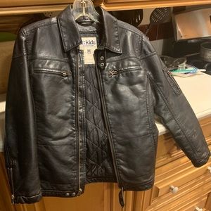 Boy’s leather jacket